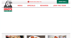 Desktop Screenshot of imospizza.com